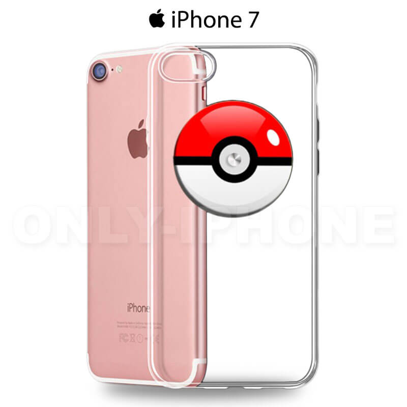 Coque iPhone 7 Pokemon go poke ball
