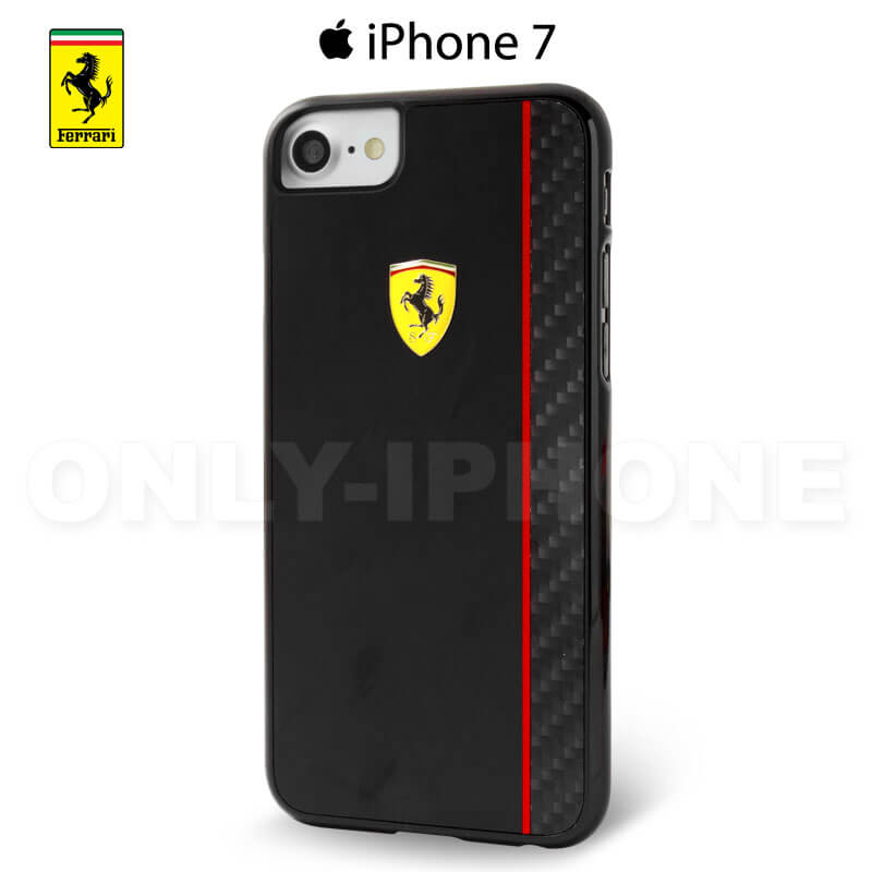 Coque iPhone 7 Scuderia Ferrari Paddock collection noir